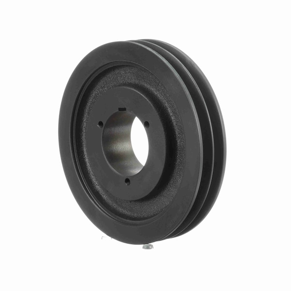 2 Groove Cast Iron Bushed Bore Multiple Sheave, 2Q5V90
